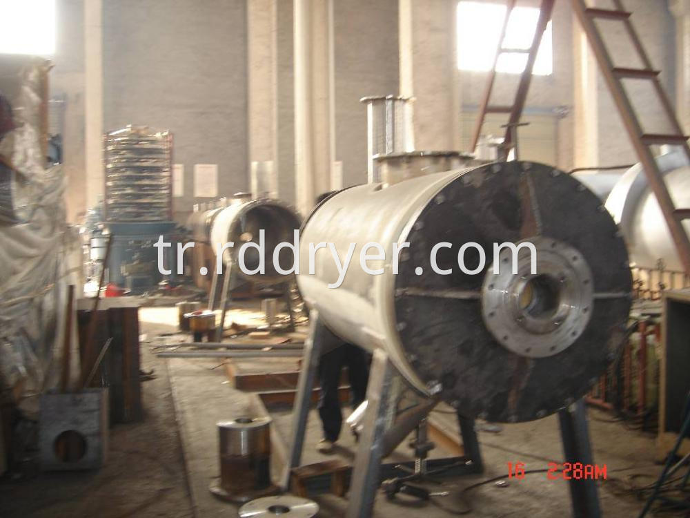 Professionally Made Vacuum Rake Drying Equipment with Solvent Recovery